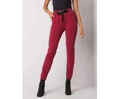 Relevance Sportiniai kelnaitės-RV-DR-6891.54-bordo