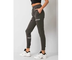 Relevance Sportinės kelnės-RV-DR-7035.70-tamsus chaki