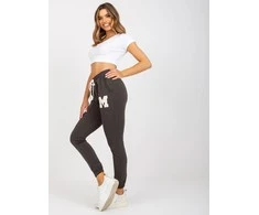 Relevance Sportinės kelnės - RV-DR-7859.02P - tamsi chaki