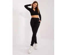Relevance Sportinės kelnės-RV-DR-8242.81-juodos