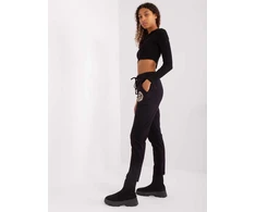 Relevance Sportinės kelnės-RV-DR-9260.61-juodos