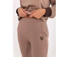 Relevance Sportinės kelnės-RV-DR-9602.50-ciemny bezowy