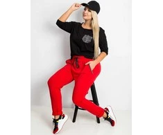 Relevance Sportiniai kelnaitės-RV-DR-4765.52-raudona