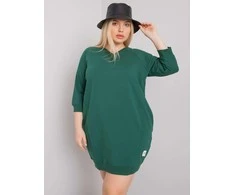 Relevance Suknelė-RV-SK-6847.59P-tamsiai žalia