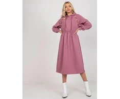 Relevance Suknelė-RV-SK-8336.12P-tamsiai rožinė