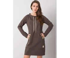 Relevance Suknelė-RV-SK-6067.15X-tamsi chaki