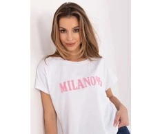 Relevance T-shirt-RV-TS-A1206.84-balta ir-rožinė