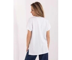 Relevance T-shirt-RV-TS-A1206.84-balta ir-rožinė