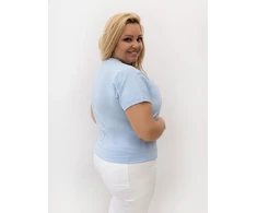Relevance T-shirt-RV-TS-A1323.27P-šviesiai mėlyna