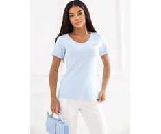 Relevance T-shirt-RV-TS-A1361.65-šviesiai mėlyna