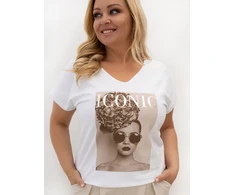 Relevance T-shirt-RV-TS-A1384.08P-balta