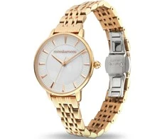 Rocco Barocco Laikrodis moterims ROCCOBAROCCO dėžutėSET RB.4659L-03M(zo506c)