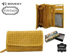 Rovicky Portfel damski sk&oacute;rzany R-N22-ZPT