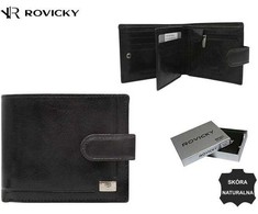 Rovicky Portfel skórzany PC-107L-BAR-2526 Juodas