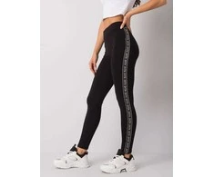 Rue Paris Tamprės moterims -LA-LG-T-45.78P-juoda ir sidabrinė