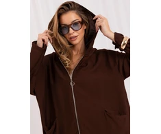 Rue Paris Bluza-IT-BL-10362.24-ciemny ruda