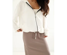 Rue Paris Bluza-IT-BL-10362.24-ecru