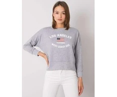Rue Paris Megztinis-RV-BL-6670.14-pilka