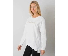 Rue Paris Megztinis-RV-BL-7192.66P-baltas