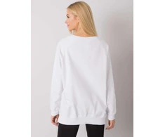 Rue Paris Megztinis-RV-BL-7192.66P-baltas