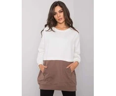 Rue Paris Megztinis-RV-BL-7197.89P-balta-ruda