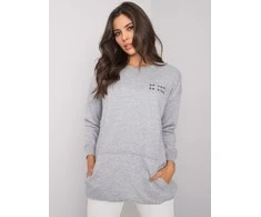 Rue Paris Megztinis-RV-BL-7202.32P-pilka