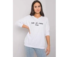 Rue Paris Megztinis-RV-BL-7328.19-baltas