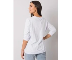 Rue Paris Megztinis-RV-BL-7328.19-baltas