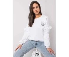 Rue Paris Megztinis-RV-BL-7329.99-baltas