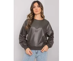 Rue Paris Megztinis-RV-BL-7352.52-tamsus chaki