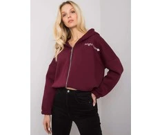 Rue Paris Megztinis-RV-BL-7366.31-bordo