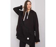 Rue Paris Megztinis-RV-BL-7371.00P-juodas