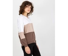 Rue Paris Megztinis-RV-BL-8328.65P-balta-ruda