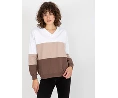 Rue Paris Megztinis-RV-BL-8328.65P-balta-ruda