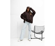 Rue Paris Bluza-RV-BL-A1038.01P-ciemny ruda