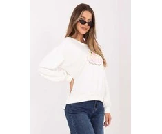 Rue Paris Bluza-RV-BL-A1218.11P-ecru