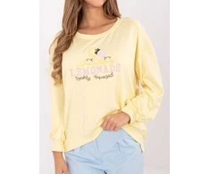 Rue Paris Bluza-RV-BL-A1218.11P-jasny geltona