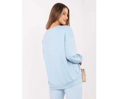 Rue Paris Bluza-RV-BL-A1218.11P-šviesiai mėlyna