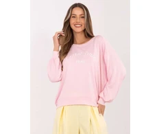 Rue Paris Bluza-RV-BL-A1220.11-jasny rožinė