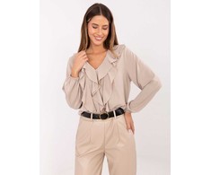 Rue Paris Bluzka-MI-BZ-3261.23-ciemny bezowy