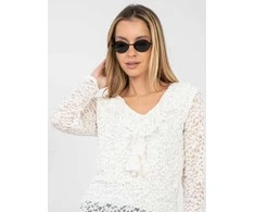 Rue Paris Bluzka-MI-BZ-M6713.86-ecru