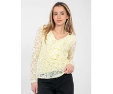 Rue Paris Bluzka-MI-BZ-M6713.86-jasny geltona