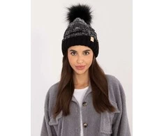 Kepurė Rue Paris Cap-JK-CZ-52.17-juodas
