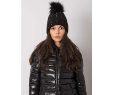 Kepurė Rue Paris Cap-JK-CZ-22.93-juodas
