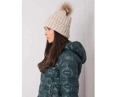 Kepurė Rue Paris Cap-JK-CZ-22.93-smėlio spalvos