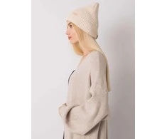 Kepurė Rue Paris Cap-JK-CZ-27.84P-smėlio spalvos