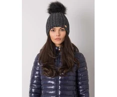 Kepurė Rue Paris Cap-JK-CZ-33.17-tamsiai pilka