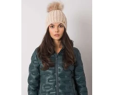 Kepurė Rue Paris Cap-JK-CZ-33.17-smėlio spalvos