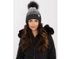 Kepurė Rue Paris Cap-JK-CZ-52.17-tamsiai pilka