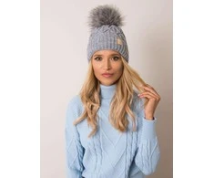 Kepurė Rue Paris Cap-JK-CZ-9,74-pilka